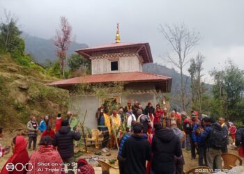 रामेछापको पत्करीमा शिव पार्वतीको मन्दिर उद्घाटन