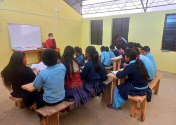 नेचा सल्यानमा शेर्पा मातृभाषा पढाई शुरु