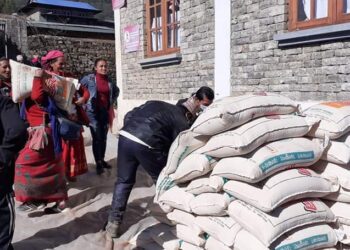 बालबालिका सहयोग नेपालद्वारा कोभिड-१९ मा मखन चामल राहत सहयोग