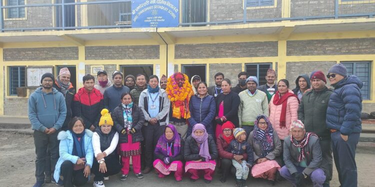 ग्रिन तारा नेपालको फिल्ड कोर्डिनेटरको एक कार्यक्रम बीच बिदाई