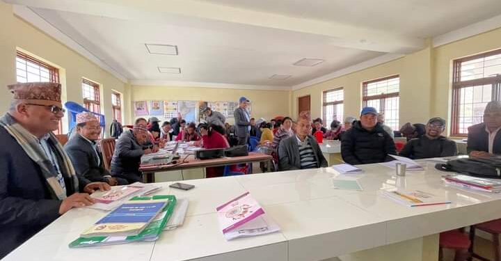 उमाकुण्डमा शिक्षकलाई दुई दिने क्षमता विकास तालिम सम्पन्न