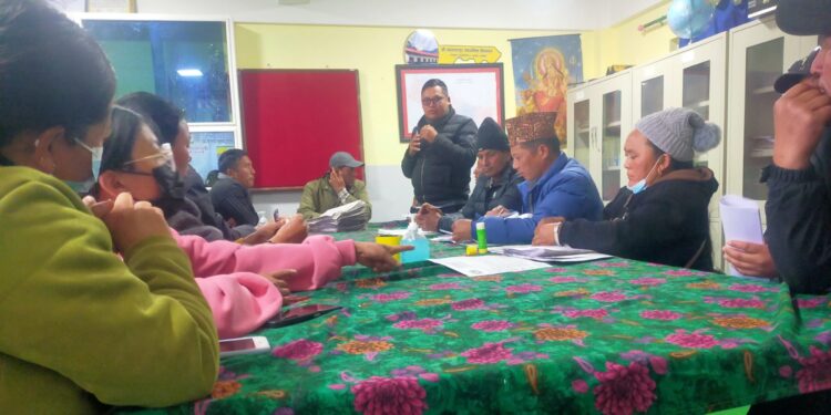 उमाकुण्ड पालिका स्तरीय चौथो राष्ट्रपति रनिङ शिल्ड प्रतियोगिताको तयारी पुरा