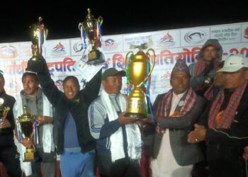 उमाकुण्ड गाउँपालिका स्तरीय पाँचौ राष्ट्रपति रनिङ शिल्डको उपाधि चण्डेश्वरी माविलाई