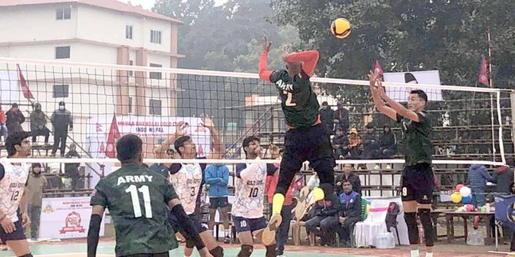 इन्डो–नेपाल रनिङ शिल्ड पुरुष भलिबल